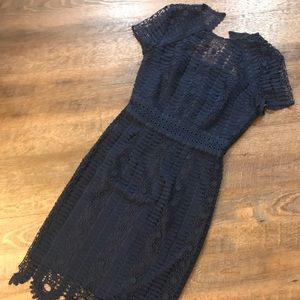 Crochet Scalloped Hem Dress